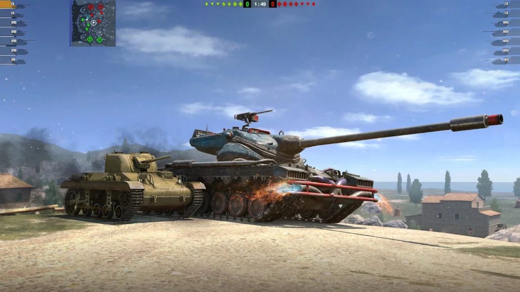 Продвинутая тактика отступления и контратаки. World of Tanks Blitz