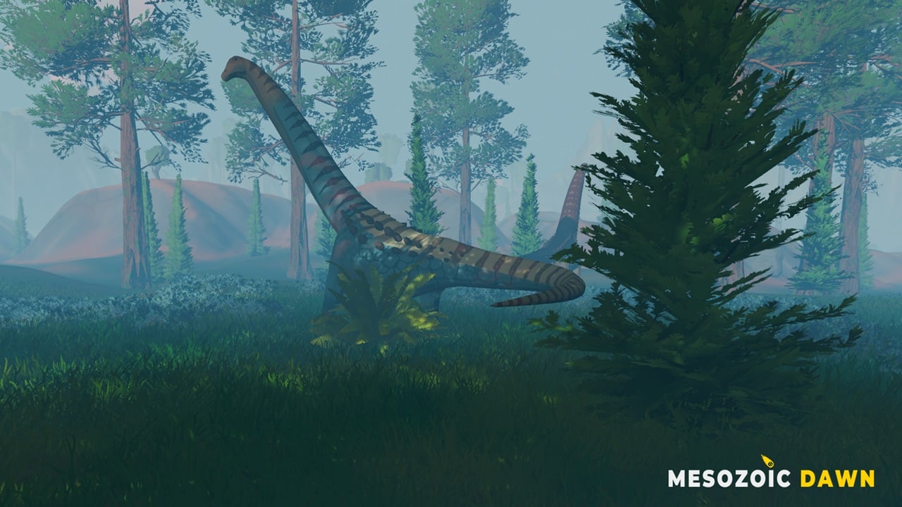 Мультиплеерный симулятор выживания динозавров Mesozoic Dawn теперь доступен на Android