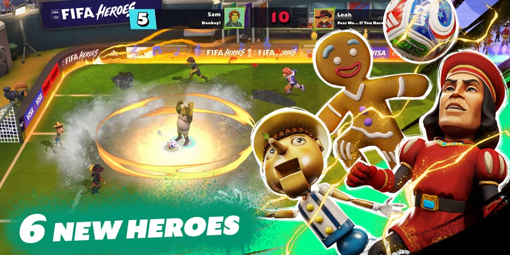 Шрек ворвётся в FIFA Heroes этим летом — новый сезонный пропуск с героями DreamWorks