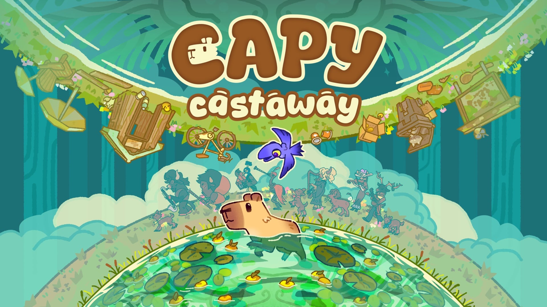 Вдохновлённая реальной историей: уютное приключение-исследование Capy Castaway скоро выйдет в Steam