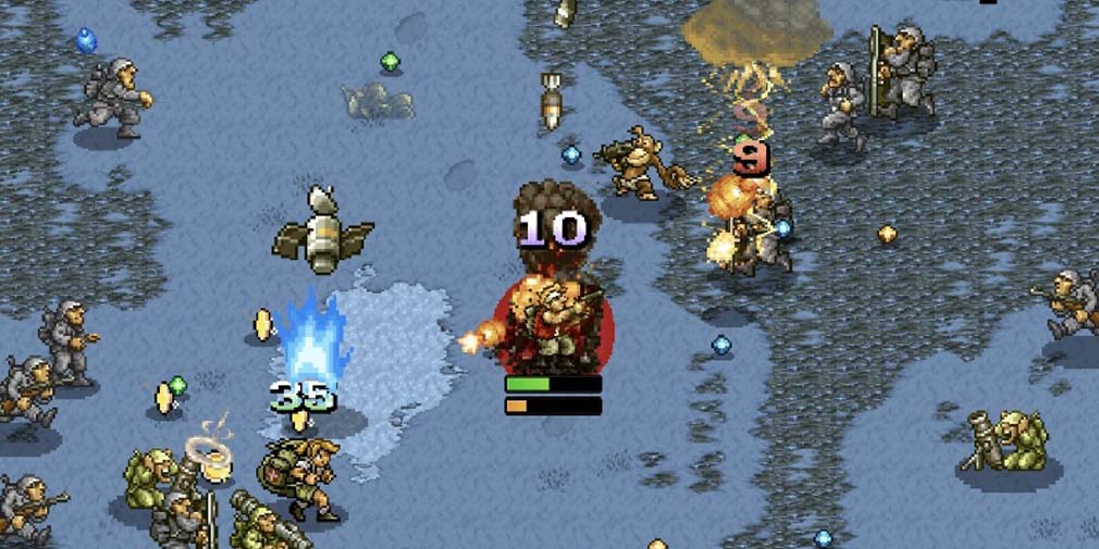 Я выживал в аркадном хаосе Metal Slug Rush и в итоге просто спамил Heavy Machine Gun