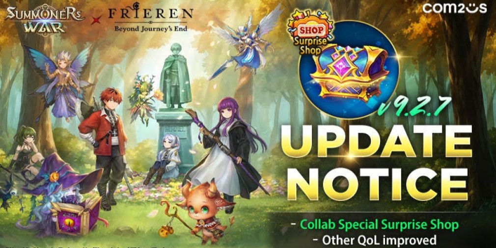 Summoners War дарит бесплатные Мистические Свитки в коллаборации с «Frieren: Beyond Journey's End»