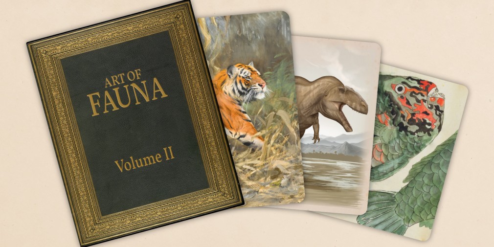 Art of Fauna: 110 новых головоломок и первый набор с динозаврами
