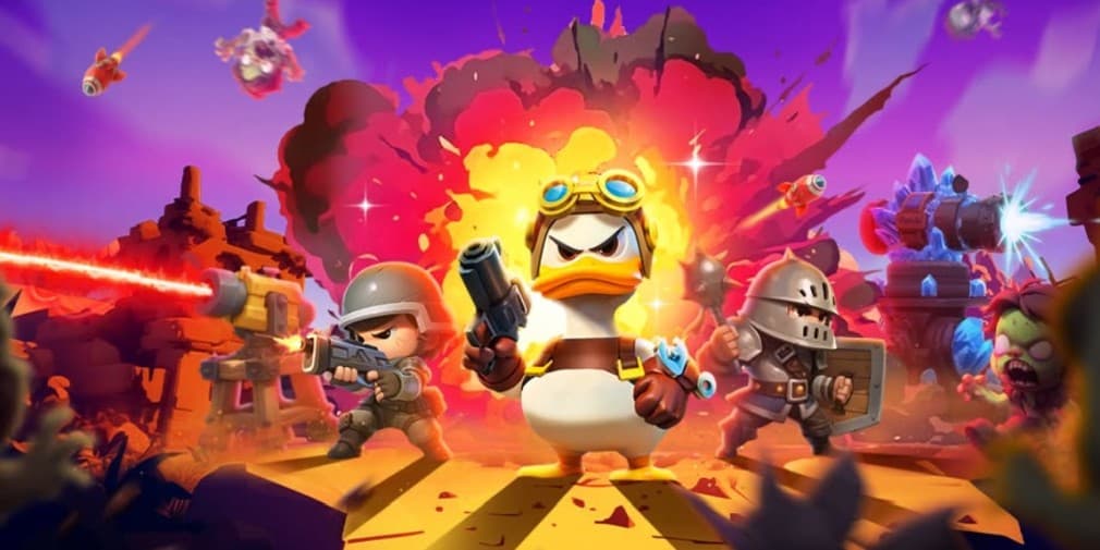 Duck Survival: лучшие навыки и комбинации — огонь, лёд и злые курицы