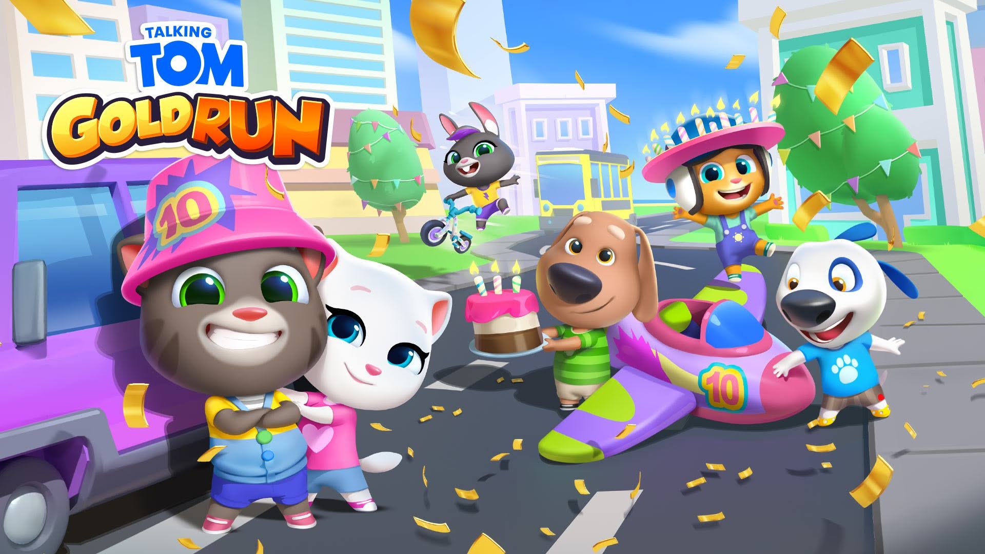 Спустя 10 лет Talking Tom Gold Run получает крупнейшую эволюцию геймплея