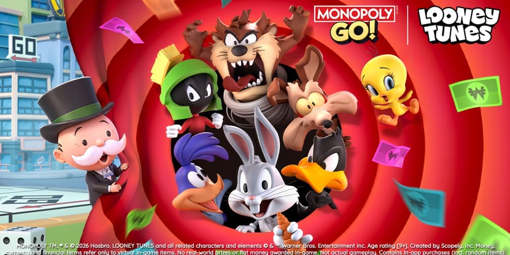 Monopoly Go объединяется с Looney Tunes в сезоне «Счастливый урожай»