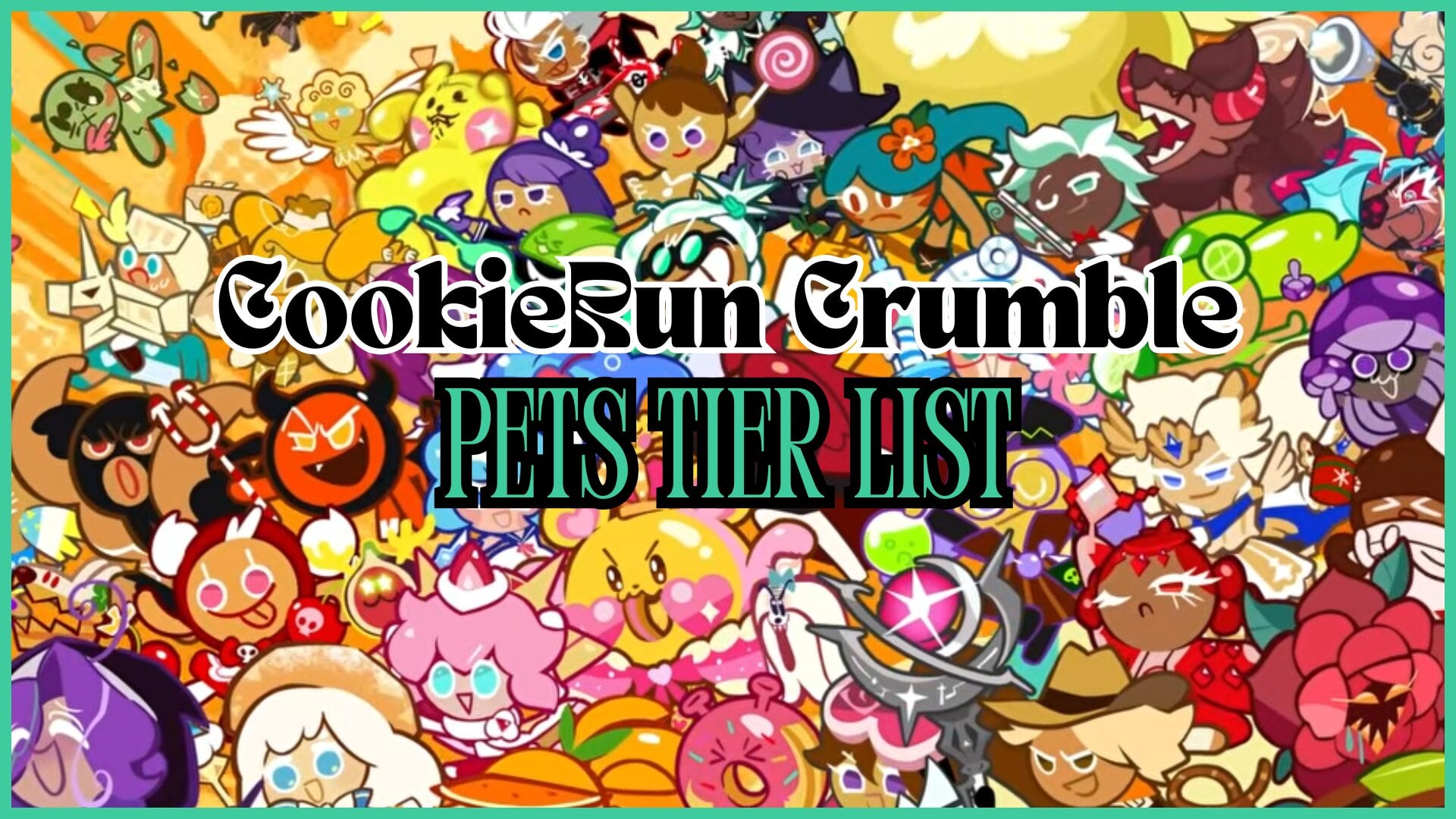 Тир-лист питомцев CookieRun Crumble [ЛУЧШИЕ питомцы]