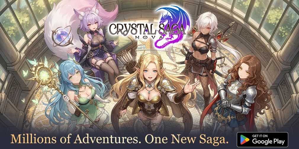 Crystal Saga Nova — популярная браузерная MMORPG выходит на Android