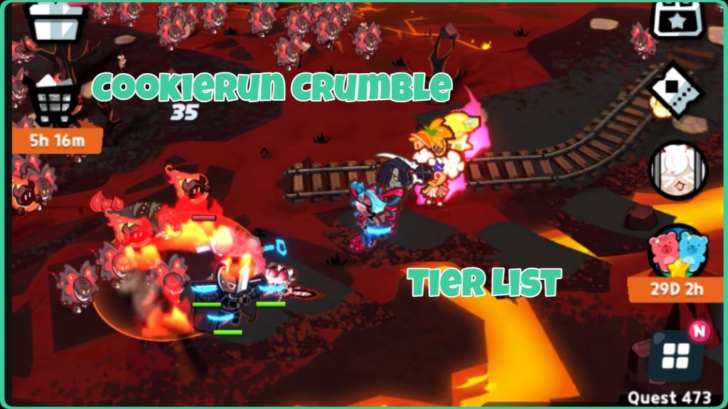 Тир-лист CookieRun Crumble: кто из печенек самый рассыпчатый?