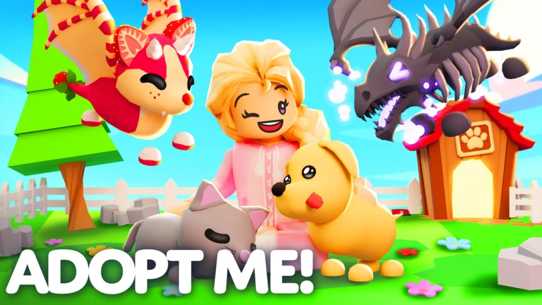 Как получить «Радужного дракона» из яйца. Adopt Me. Roblox