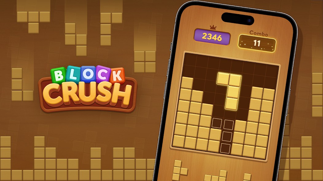 Block Crush: пазлы с блоками