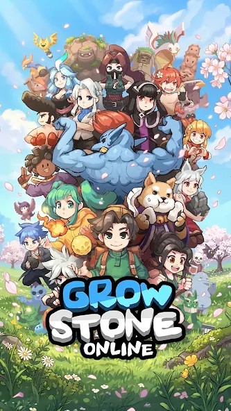 GrowStone Online: pixel MMORPG