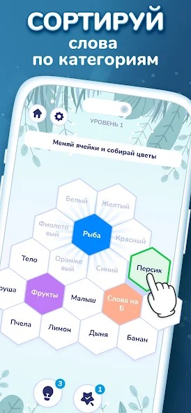 Hexa Words: Слова и ассоциации