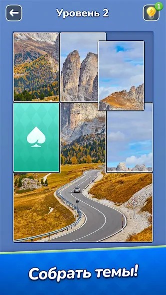 Jigsawcard Solitaire Puzzle