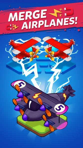 Merge AirPlane: Самолеты