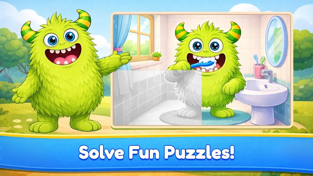 Monster Puzzle: Kids Game