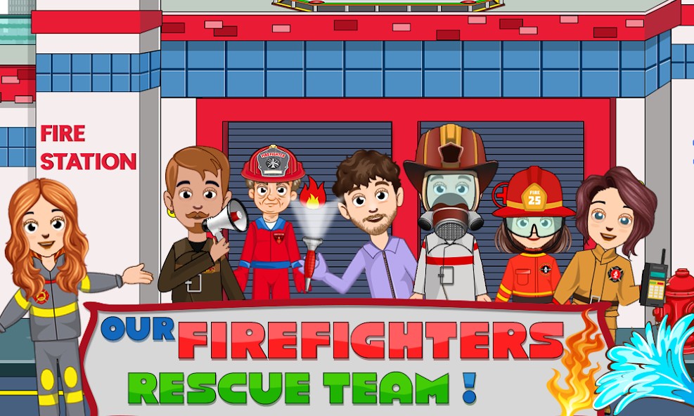 My Firefighter kids Fire Truck
