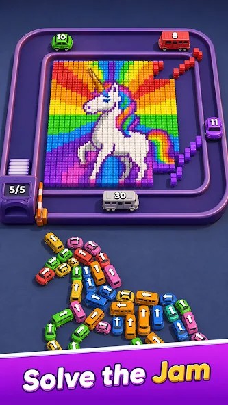 Pixel Parking Out: Игра Машины