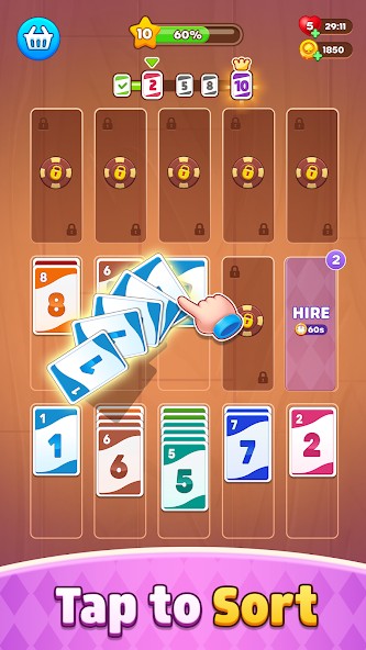 Solitaire Stack Sort