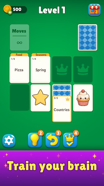 Solitaire Word Associations