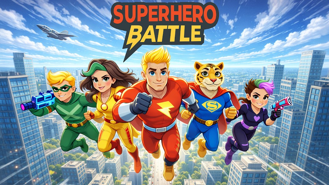 Super Hero Fighting Battle RPG