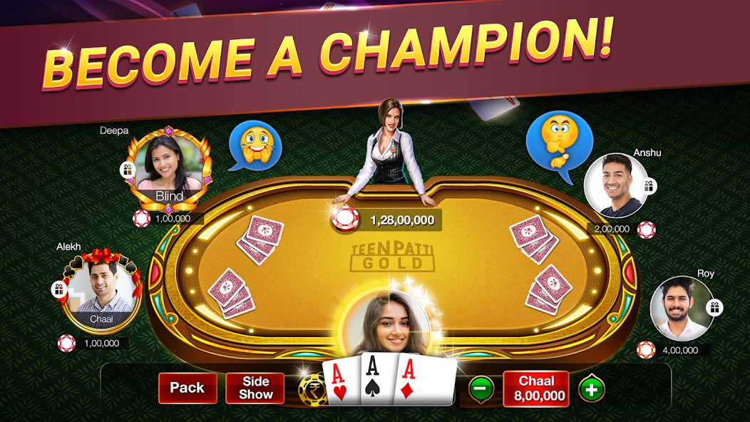 Teen Patti GOLD, Rummy & Poker