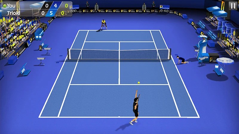 Теннис пальцем 3D - Tennis