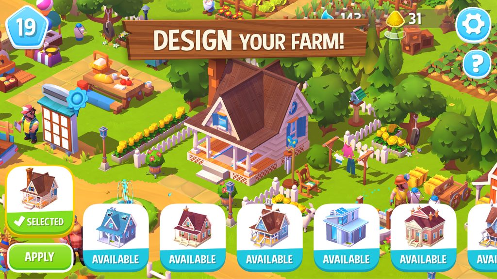 Ограждения и заборы в FarmVille 3