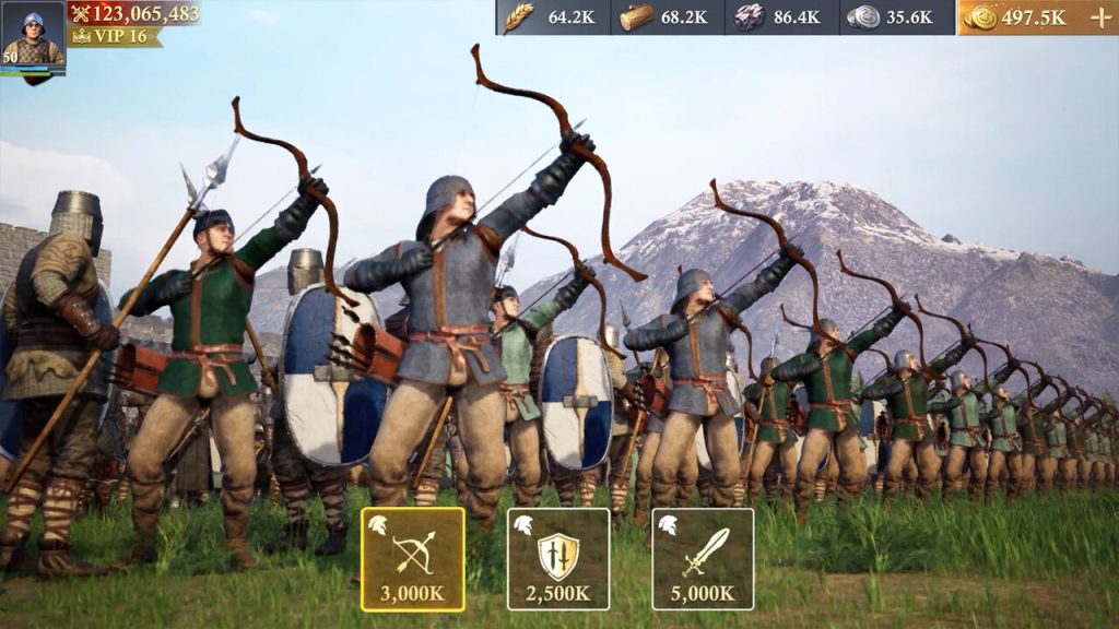 Стратегии для F2P в конце игры. King of Avalon