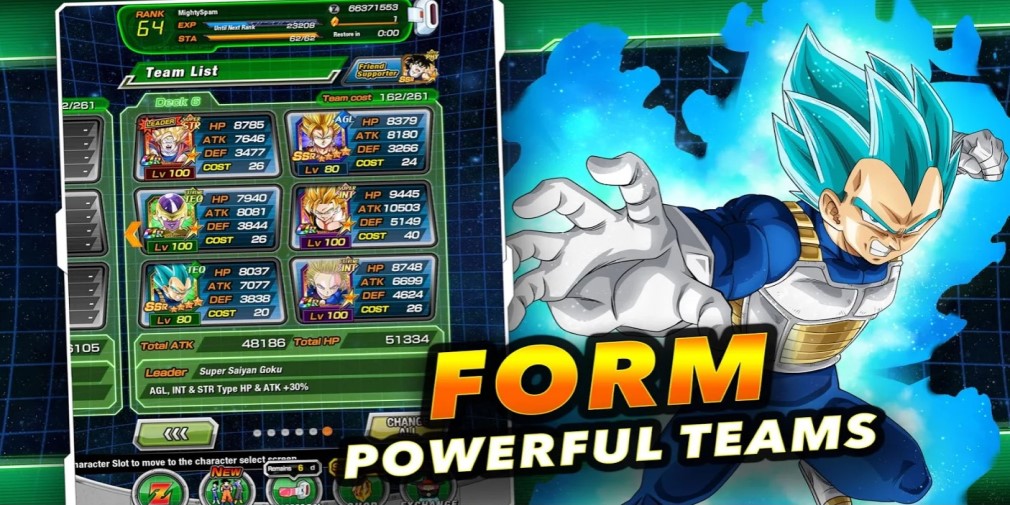 Тир-лист Dragon Ball Z: Dokkan Battle — лучшие персонажи LR и TUR в версии 6.4.0