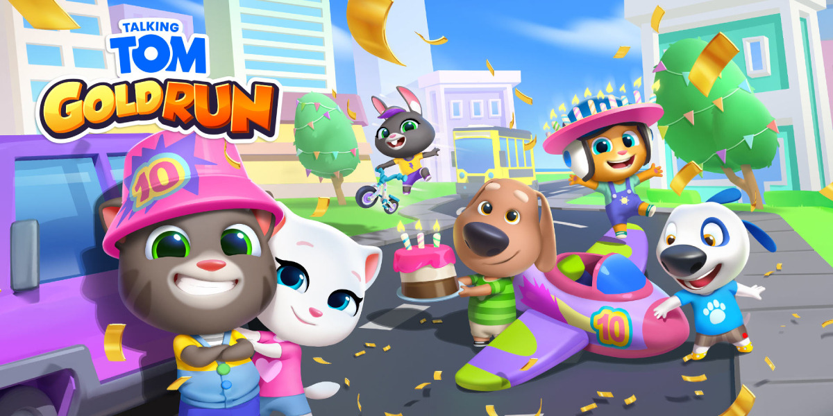 Talking Tom Gold Run преодолела отметку в 3,2 млрд загрузок: Outfit7 отмечает 10-летие игры