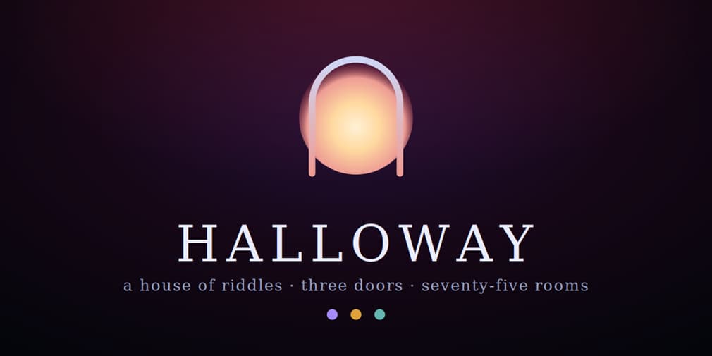 Halloway — текстовый пазл, который проведёт вас через запутанный и жуткий особняк