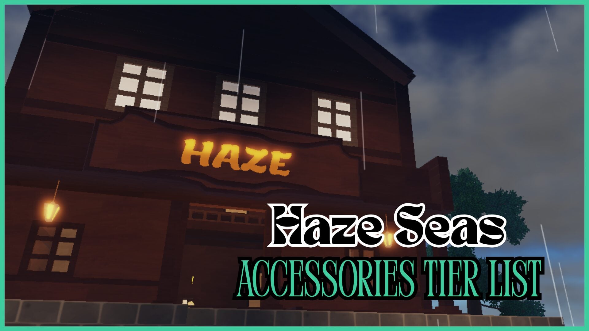 Тир-лист аксессуаров Haze Seas [Лучшие аксессуары для экипировки]