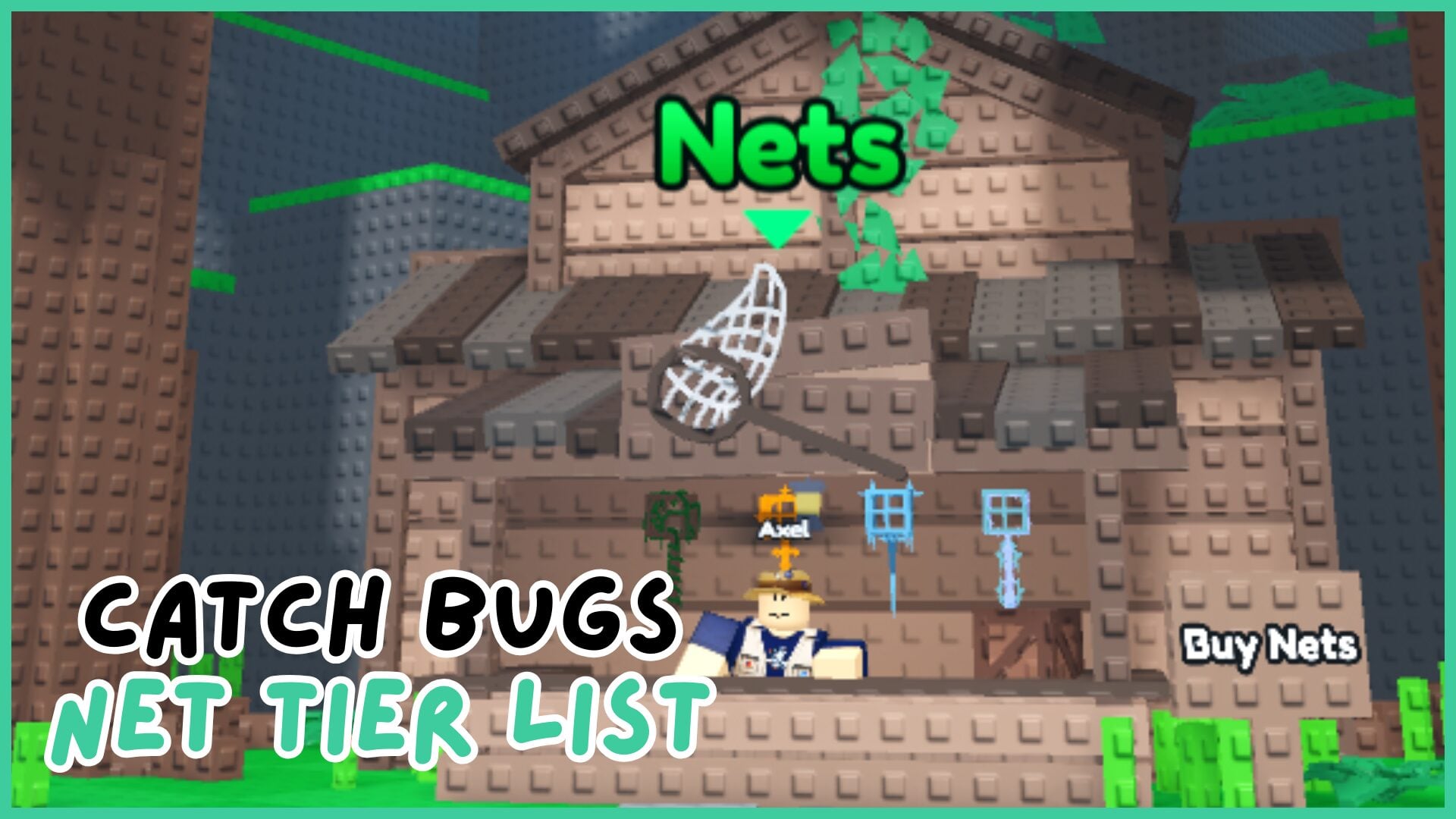Тир-лист сетей в Catch Bugs — лучшие сети для ловли жуков