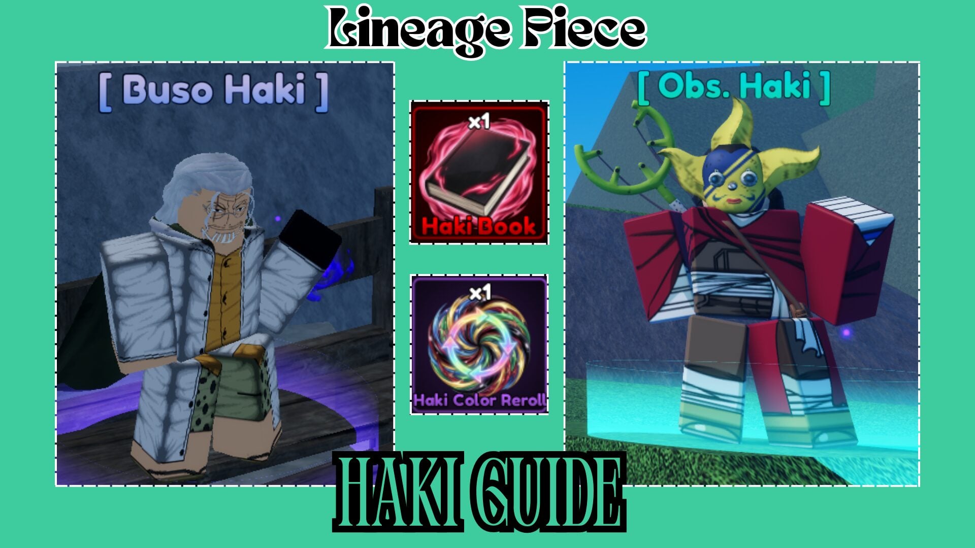 Гайд по Хаки в Lineage Piece [Вооружение и Наблюдение]