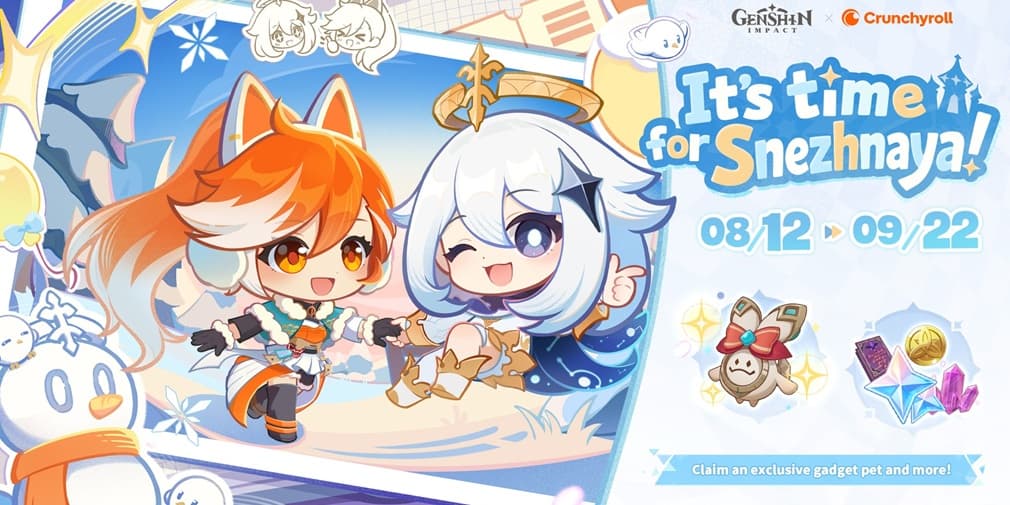 Crunchyroll объединяется с Genshin Impact для совместной акции и наград