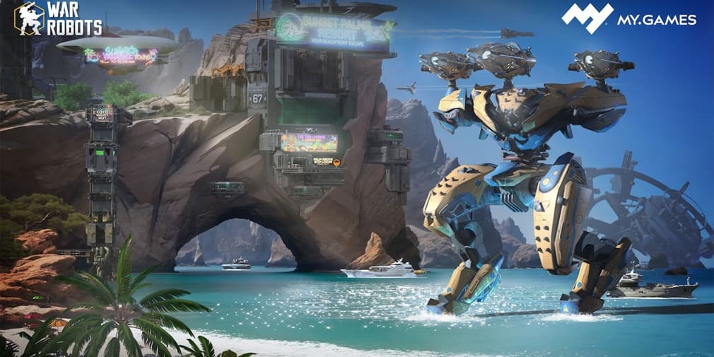 War Robots запускает «пляжный эпизод» с ивентом Sun, Sea, Steel