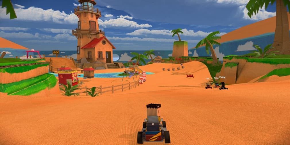 Kartboard Dash — самодельный картинговый гонщик для новичков и ветеранов жанра