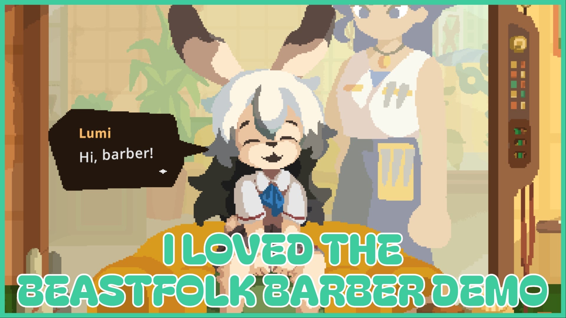 Я сыграл в демо-версию Beastfolk Barber… И мне нужно больше!