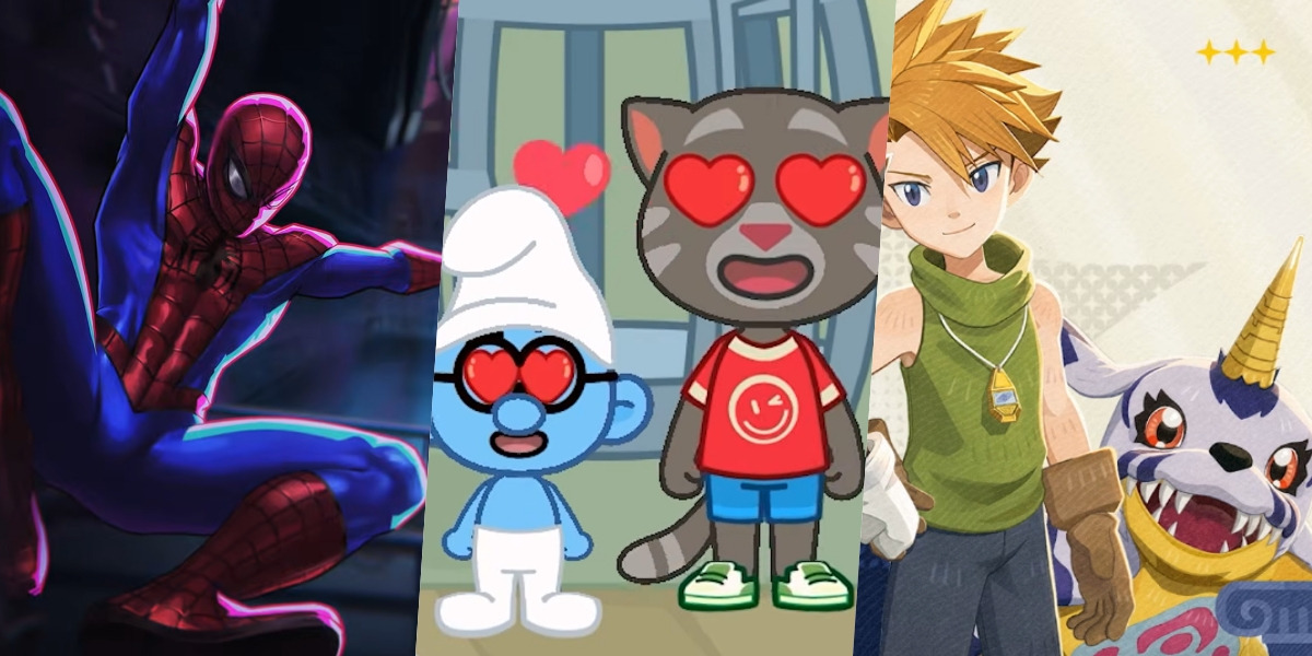 Уголок коллабораций за август: Talking Tom встречает Смурфиков, Digimon в AFK Journey и многое другое