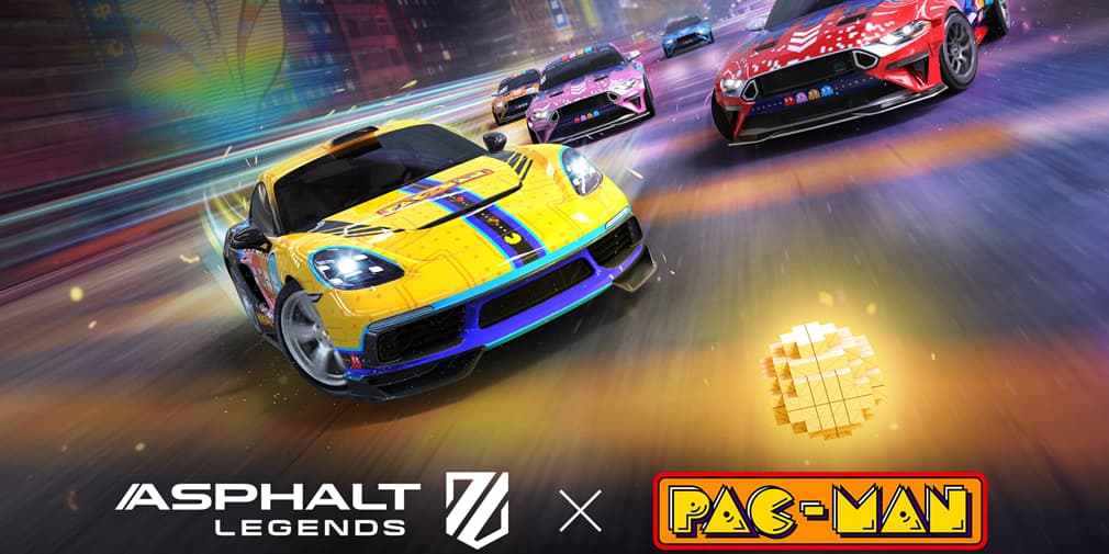 Asphalt Legends объединяется с Pac-Man в новом внутриигровом событии