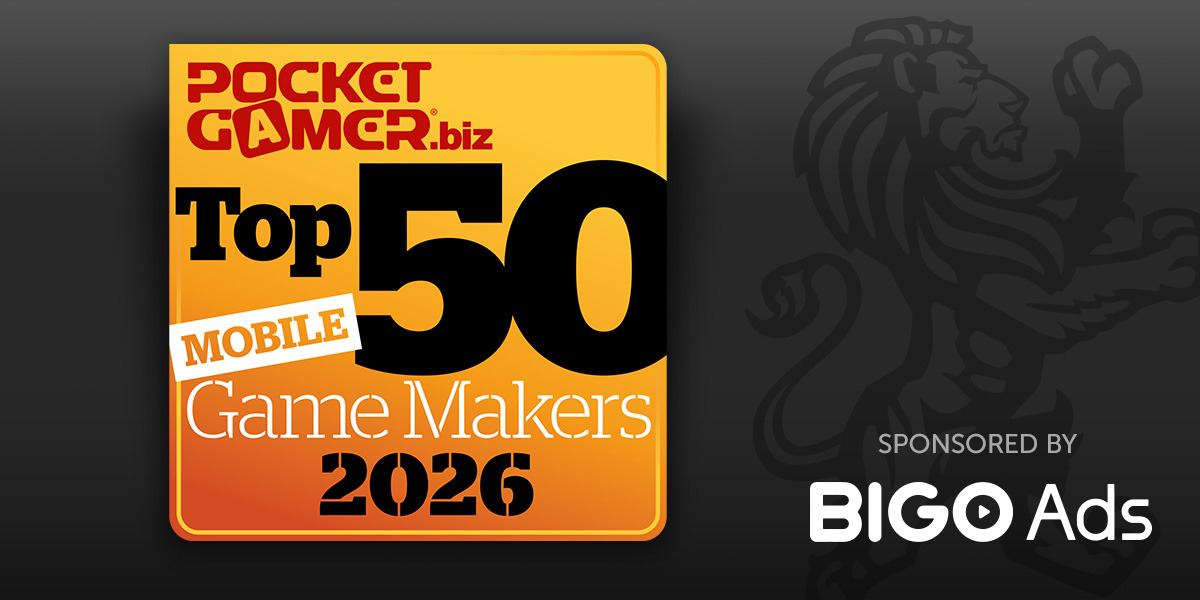 Открыт приём номинаций на Top 50 Mobile Game Makers 2026 от PocketGamer.biz
