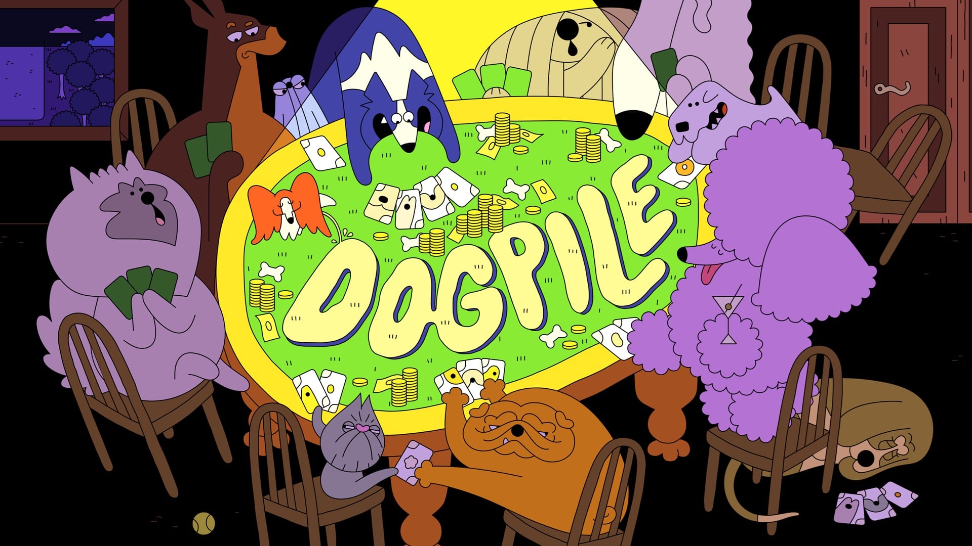 Dogpile — милая и стратегическая игра-мерж, где вы объединяете собак!