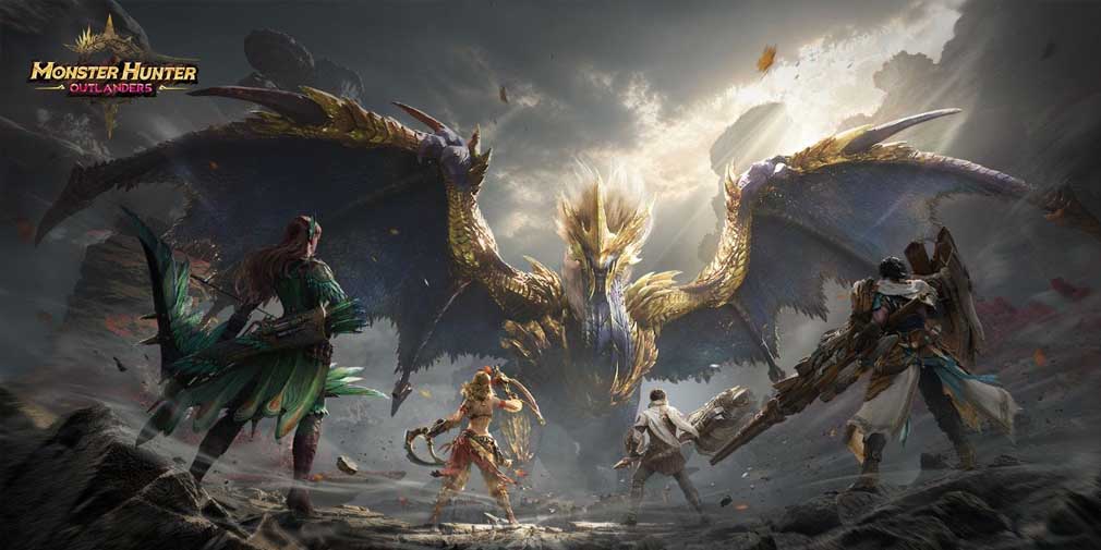 Monster Hunter Outlanders показал нового оригинального Старшего Дракона Ruger Aidal и открыл предрегистрацию