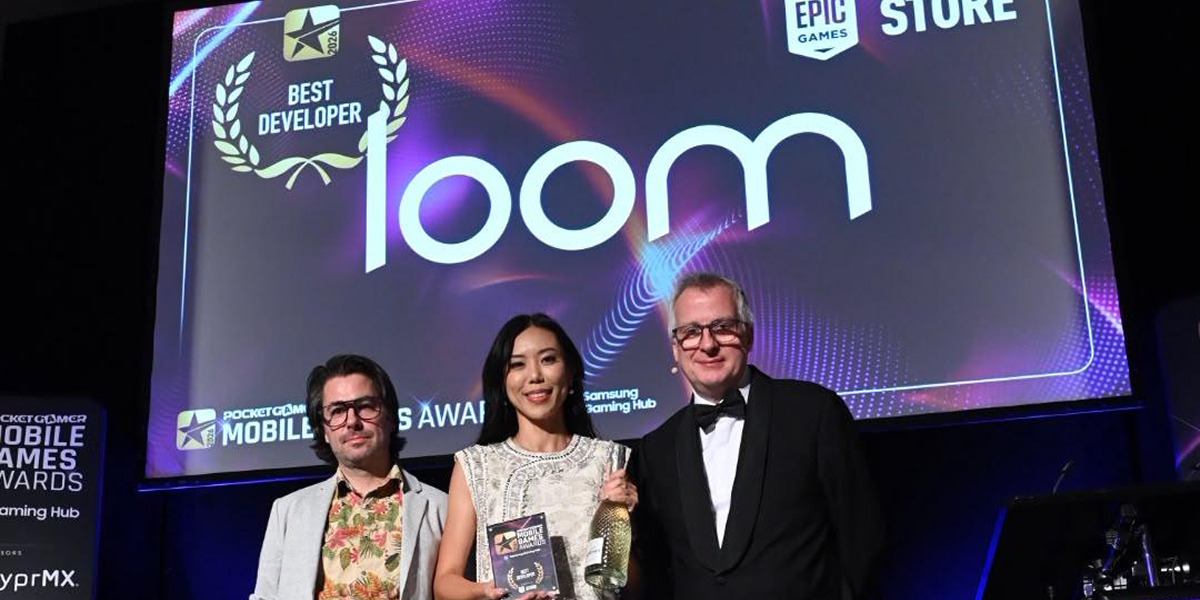 Loom Games признана лучшим разработчиком на Pocket Gamer Mobile Games Awards 2026
