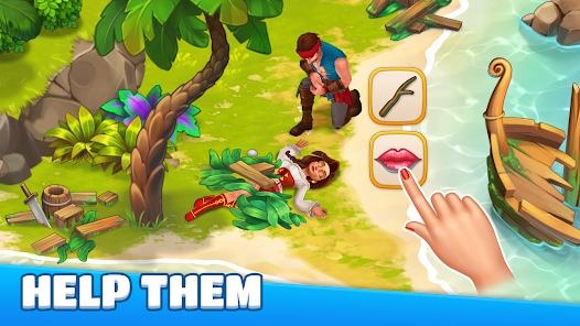Обмен подарками с друзьями в игре Adventure Bay Фермерские Игры