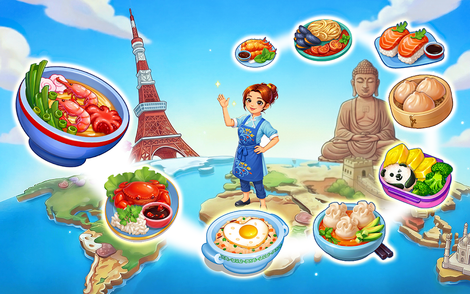 Прокачка гриля для якитори в игре Азиатские кулинарные игры