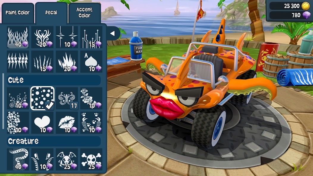 Beach Buggy Racing 2 мультиплеер тактика без проигрышей