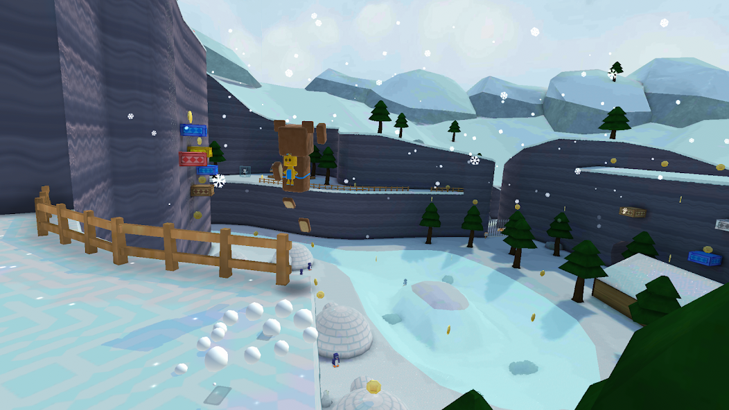 Скрытый босс Вулканический тролль в Super Bear Adventure