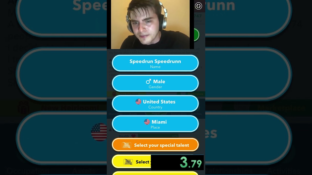Режим Чупакабра в BitLife